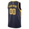 NBA Mænd Trøje Indiana Pacers Custom 2022-23 Nike Icon Edition Navy Swingman